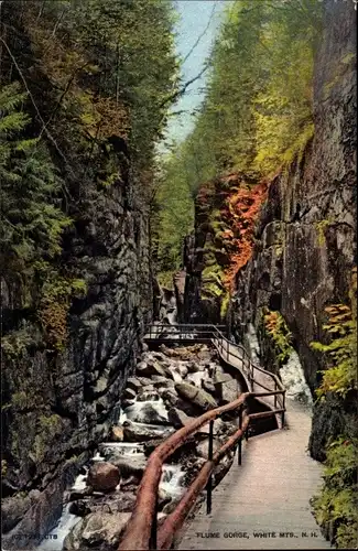 Ak New Hampshire USA, Flume Gorge, White Mountains
