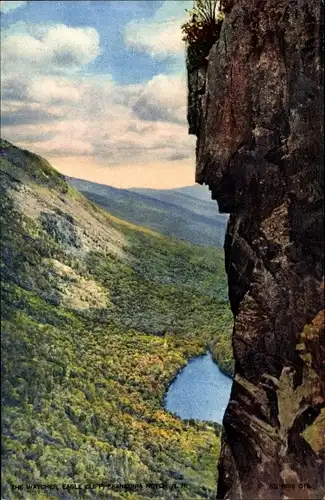 Ak Franconia Notch New Hampshire USA, Watcher, Eagle Cliff