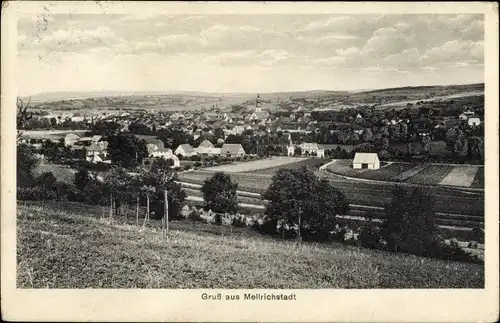 Ak Mellrichstadt in Unterfranken, Gesamtansicht