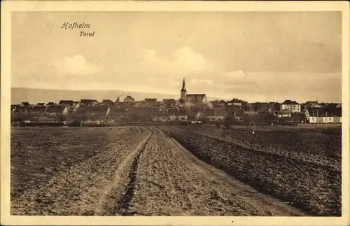 Ak Hofheim in Unterfranken, Gesamtansicht