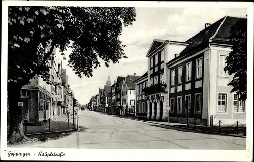 Ak Göppingen in Württemberg, Hauptstraße