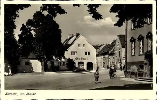 Ak Kölleda in Thüringen, Markt