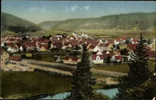 Ak Immendingen an der Donau Baden, Gesamtansicht