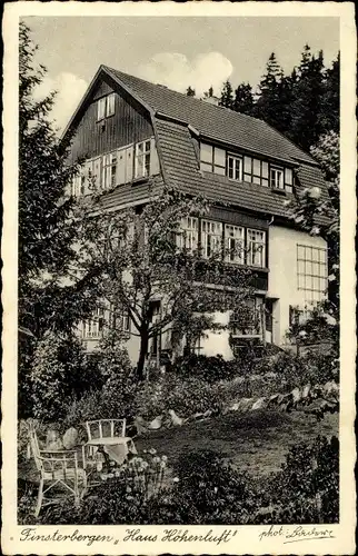 Ak Finsterbergen Friedrichroda im Thüringer Wald, Fremdenheim Haus Höhenluft