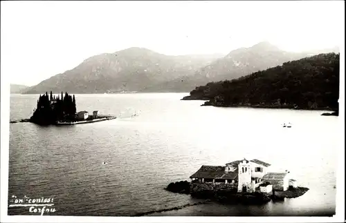 Foto Ak Pondikonisi Pontikoniso Korfu Griechenland, Panorama