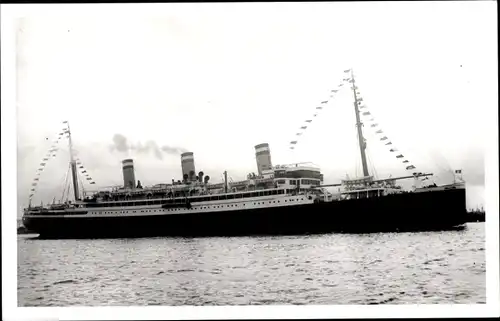 Foto Dampfer Resolute, HAPAG