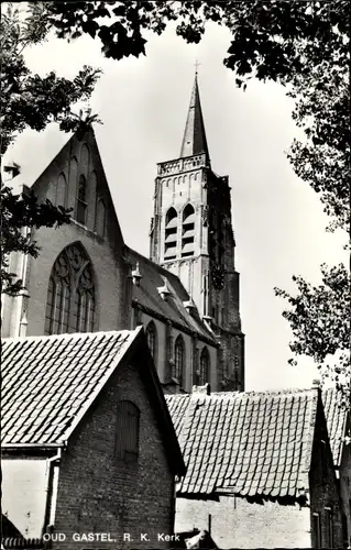 Ak Oud Gastel Nordbrabant Niederlande, Kirche