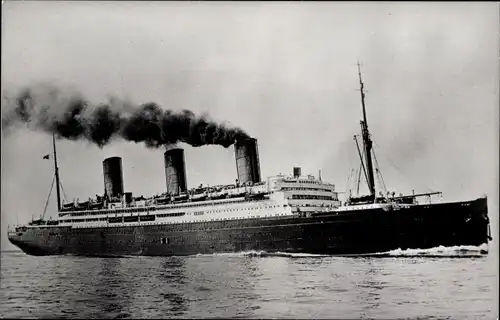 Foto Ak Dampfer Berengaria, Cunard Line