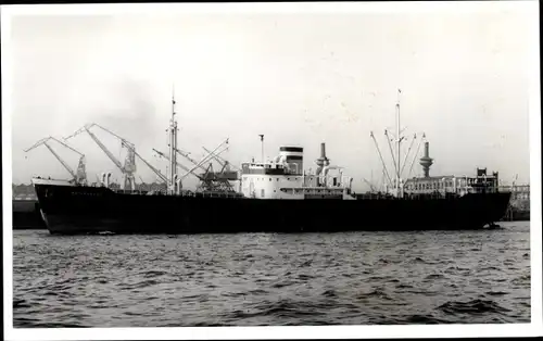 Foto Ak Frachtschiff, HAPAG