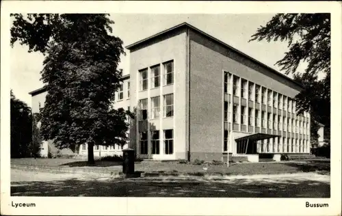 Ak Bussum Nordholland Niederlande, Lyzeum