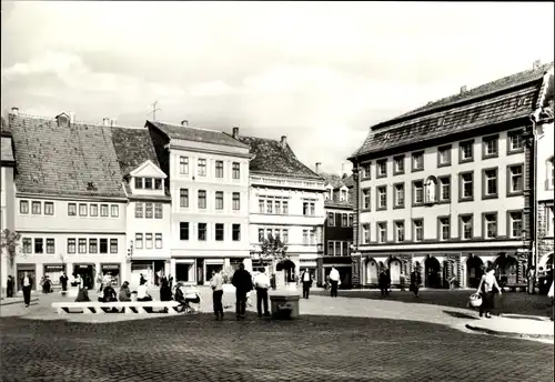Ak Gotha in Thüringen, Unterer Hauptmarkt