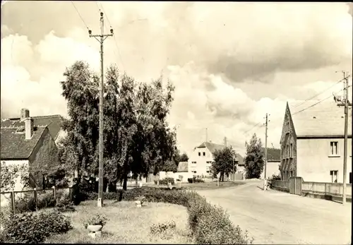 Ak Cavertitz in Sachsen, Leninstraße