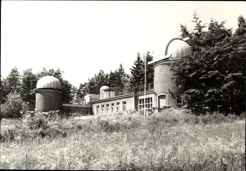 Ak Hartha in Sachsen, Sternwarte Bruno H. Bürger