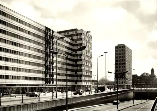 Ak Berlin Mitte, Alexanderplatz, Autotunnel