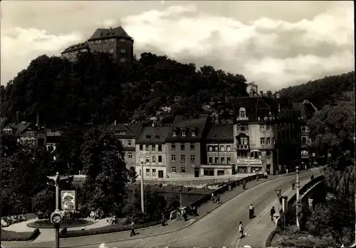 Ak Greiz im Vogtland, Blick auf Oberes Schloss