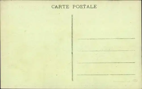 Ak Brazzaville Französisch Kongo, Mgr. Guichard, afrikanische Kinder in Theaterkostümen