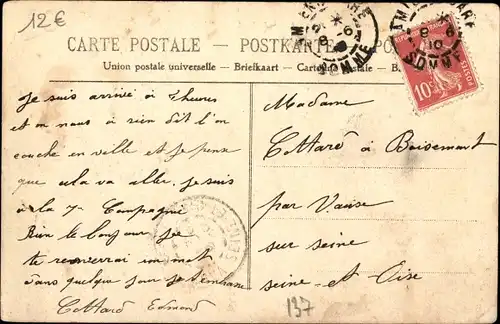 Ak Amiens Somme, Place Rene-Goblet