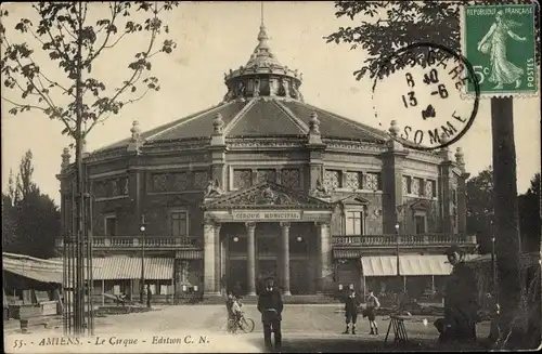 Ak Amiens Somme, Zirkus