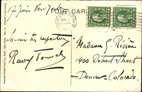 Ak New York City USA, Adams Express Building