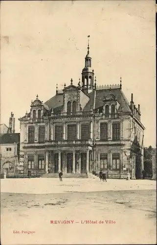Ak Revigny Meuse, Rathaus
