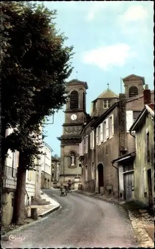 Ak Stenay Lorraine Meuse, Kirche, Rue des Jardins