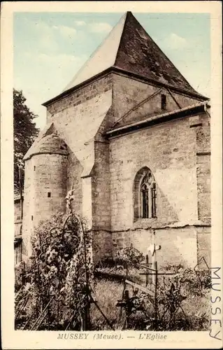 Ak Mussey-Meuse, Kirche