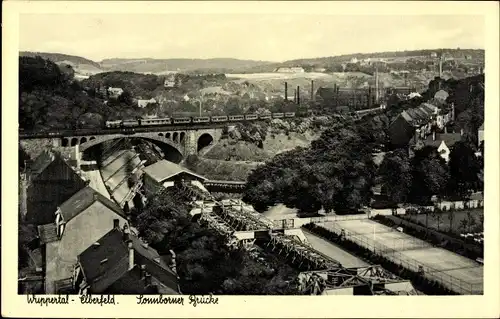 Ak Elberfeld Wuppertal, Sonnborner Brücke