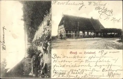 Ak Hoisdorf in Schleswig Holstein, Gasthof