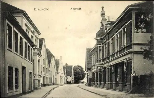 Ak Bramsche in Niedersachsen, Neustadt, Straßenpartie