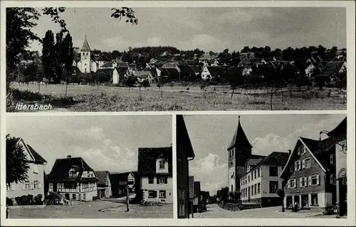 Ak Ittersbach Karlsbad in Baden, Teilansichten