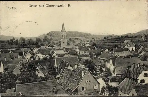 Ak Oberrotweil Vogtsburg im Kaiserstuhl, Panorama