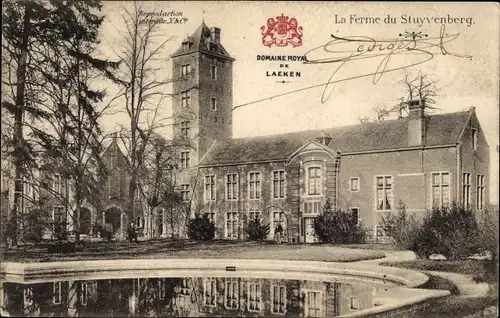 Ak Laeken Bruxelles Brüssel, Domaine Royal, La Ferme du Stuyvenberg