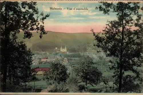 Ak Malmédy Wallonien Lüttich, Übersicht