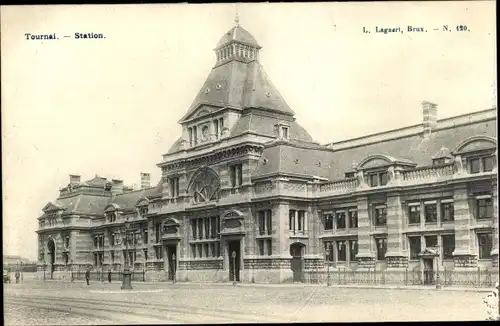 Ak Tournai Wallonien Hennegau, Station