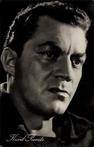 Ak Schauspieler Kurd Pieritz, Portrait