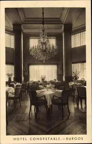 Ak Burgos Kastilien und León, Hotel Condestable