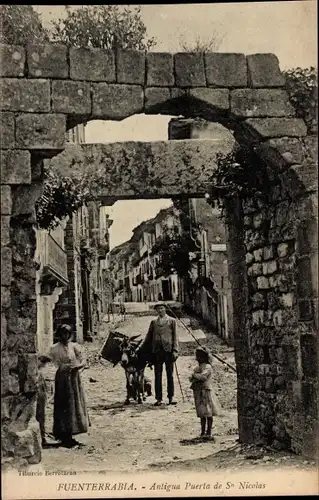 Ak Hondarribia Fuenterrabia Baskenland, Tor San Nicolás