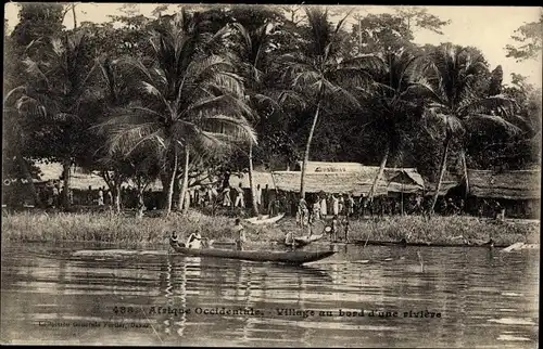 Ak Senegal, Dorf am Flussufer