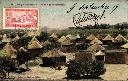 Ak Westafrika, Senegal, Dorf