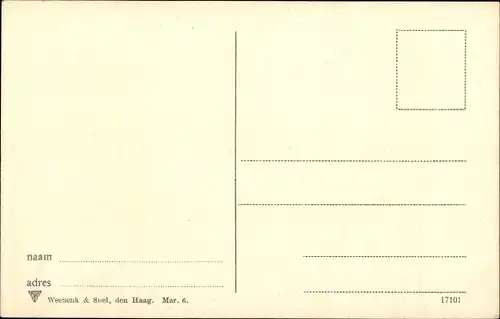 Ak Marken Nordholland, Mädchen in Brauttracht