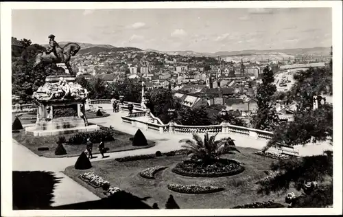 Ak Budapest Ungarn, Prinz-Eugen-Denkmal