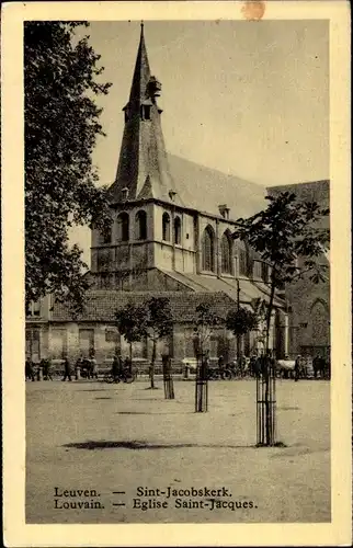Ak Louvain Leuven Flämisch Brabant, Esglise Saint Jacques
