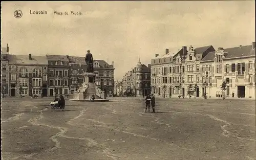 Ak Louvain Leuven Flämisch Brabant, Place du Peuple