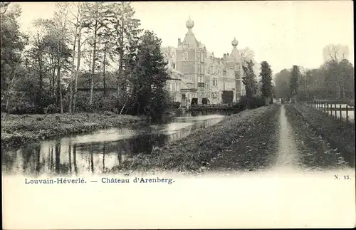 Ak Heverlee Louvain Leuven Flämisch Brabant, Chateau d'Héverlé, Schloss Arenberg