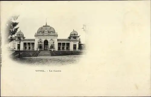 Ak Vittel Lothringen Vosges, le Casino