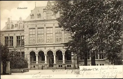 Ak Münster in Westfalen, Universität