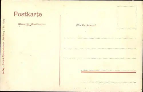 Ak Freiberg in Sachsen, Donatsturm, Jacobikirche