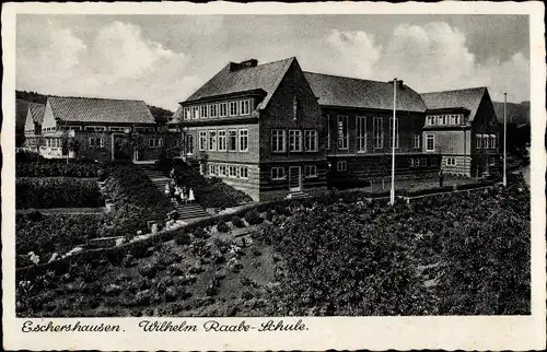 Ak Eschershausen im Weserbergland, Wilhelm Raabe Schule