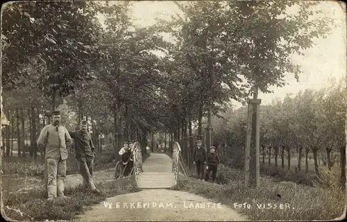 Foto Ak Werkendam Nordbrabant, Laantje