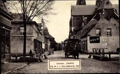 Ak Eindhoven Nordbrabant Niederlande, Kerkstraat